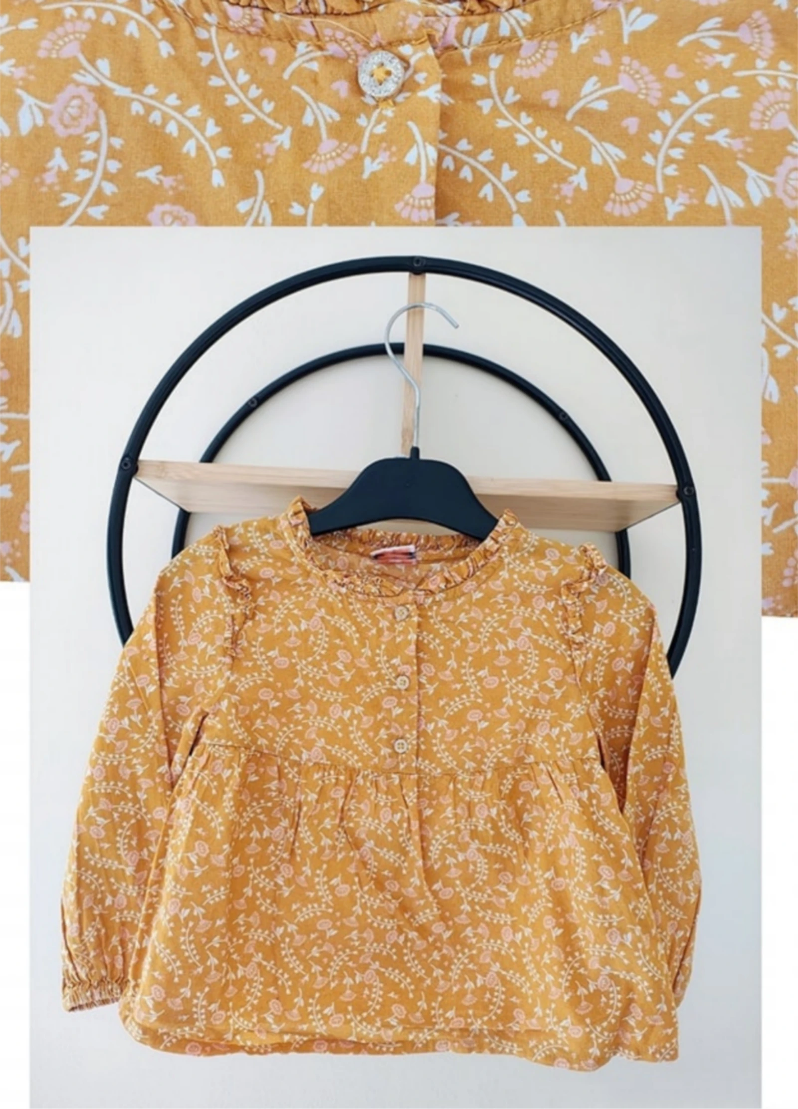 23 24 mois 2 ans blouse tape à l'oeil 86 cm